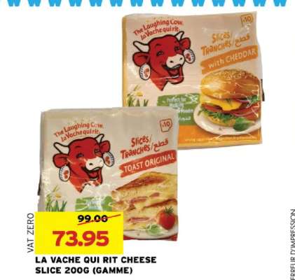 La Vache Qui Rit Cheese Slice 200g (Gamme)