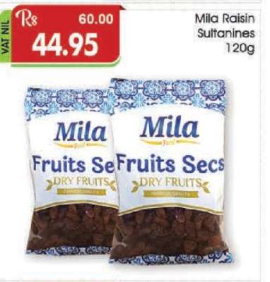 Mila Raisin Sultanines