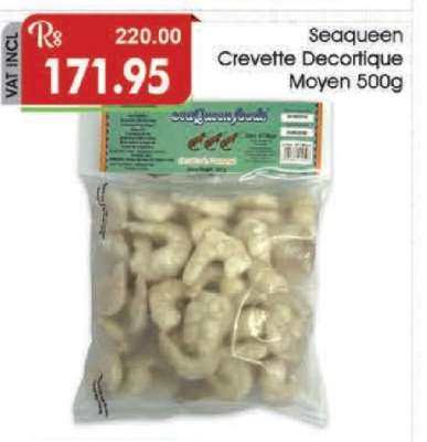 Seaqueen Crevette Decortique Moyen 500g