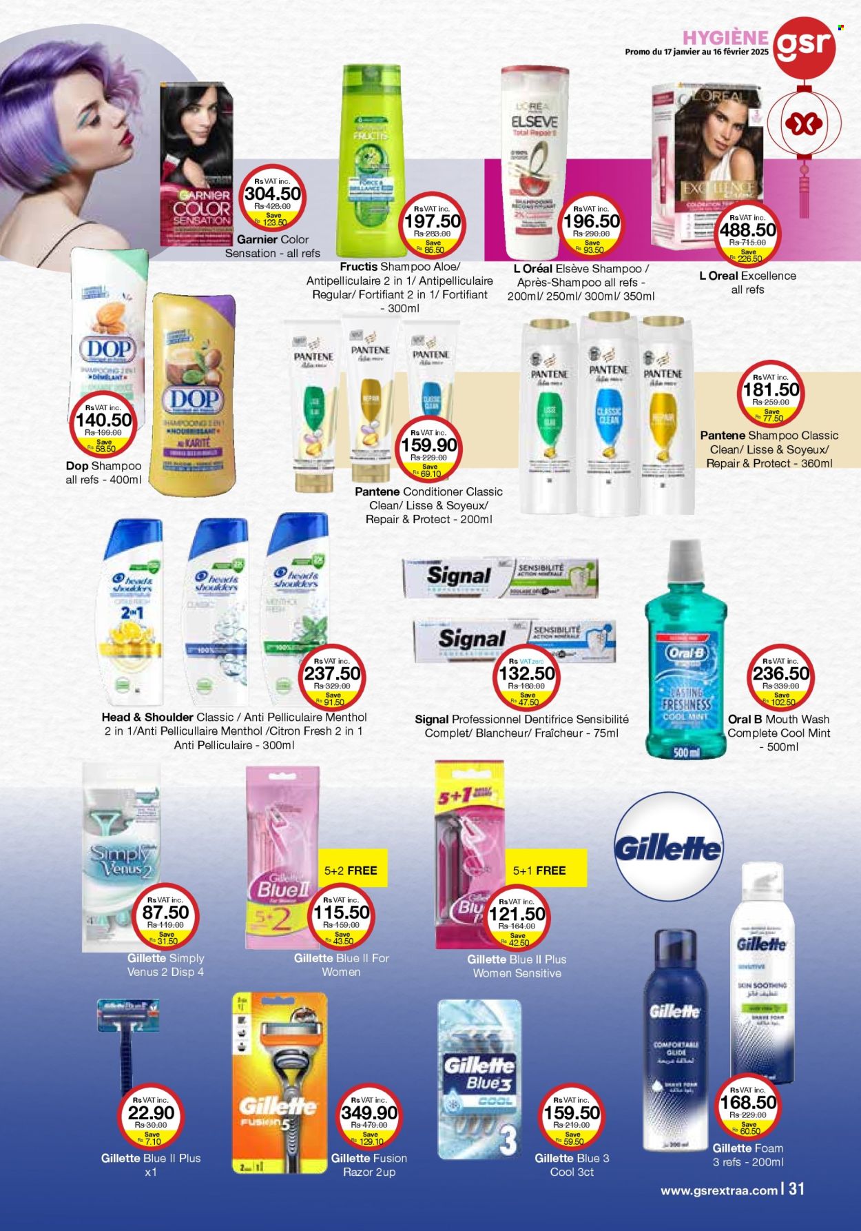 Catalogue GSR - 17/01/2025 - 16/02/2025. Page 1