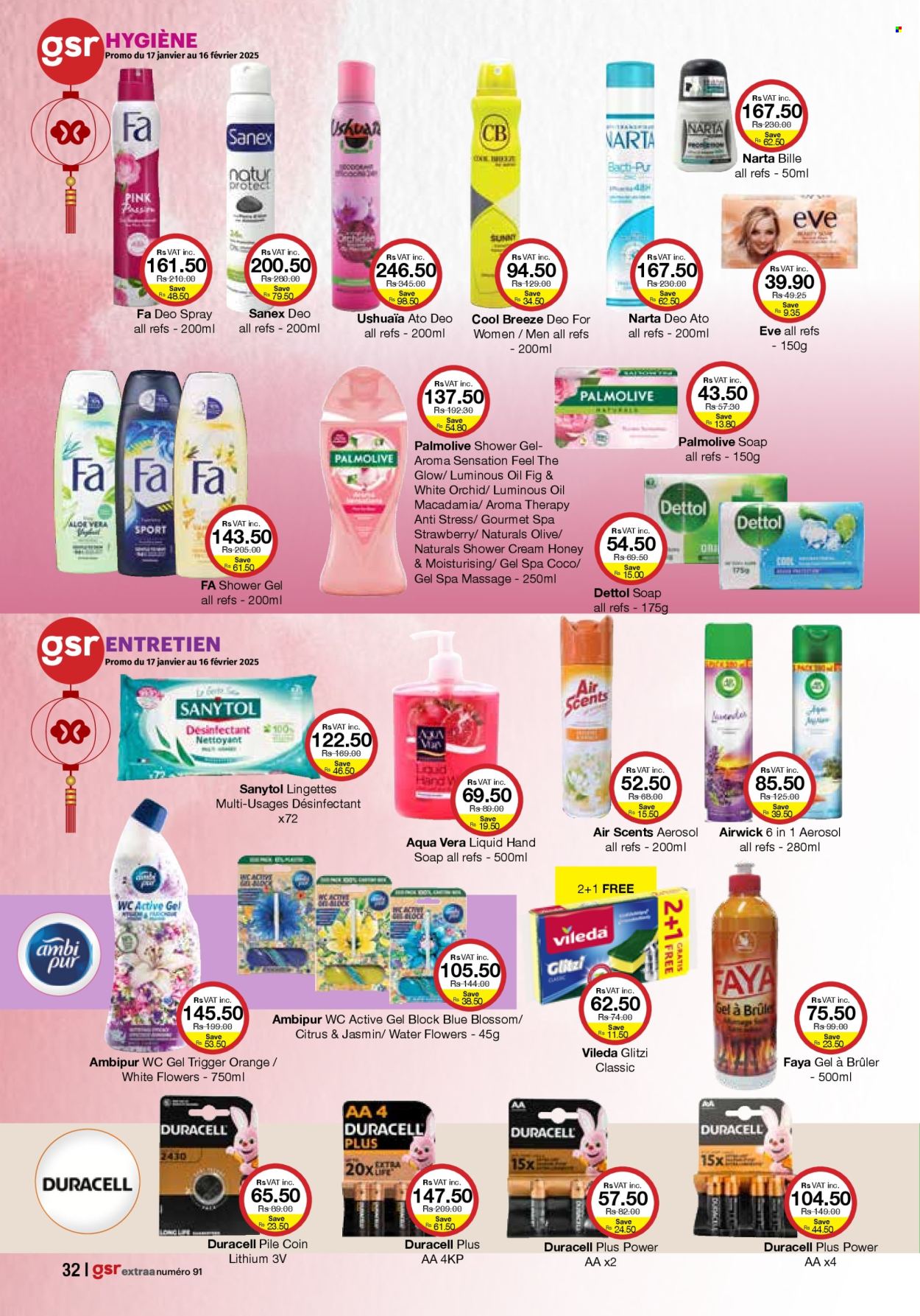 Catalogue GSR - 17/01/2025 - 16/02/2025. Page 1