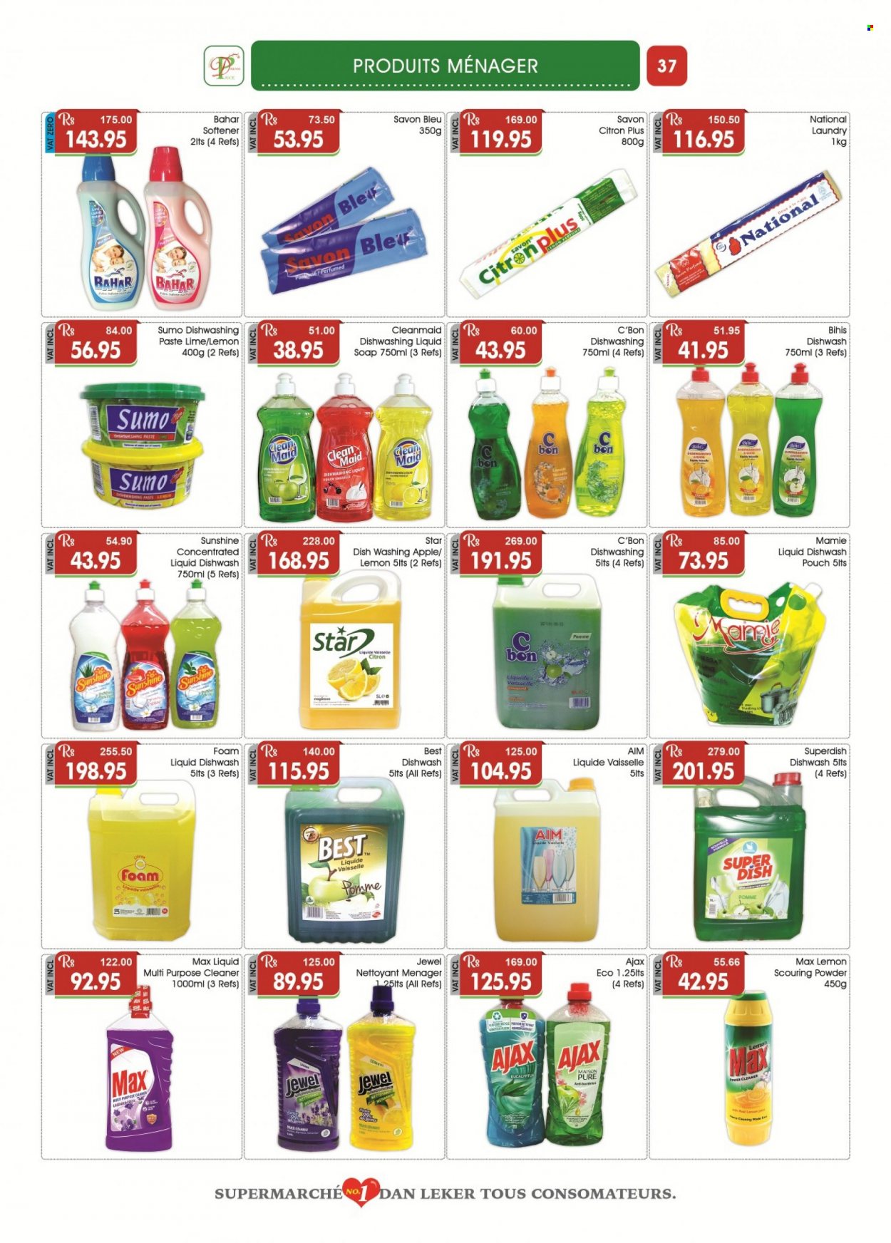 thumbnail - <magasin> - <du DD/MM/YYYY au DD/MM/YYYY> - Produits soldés - ,<products from flyers>. Page 37.