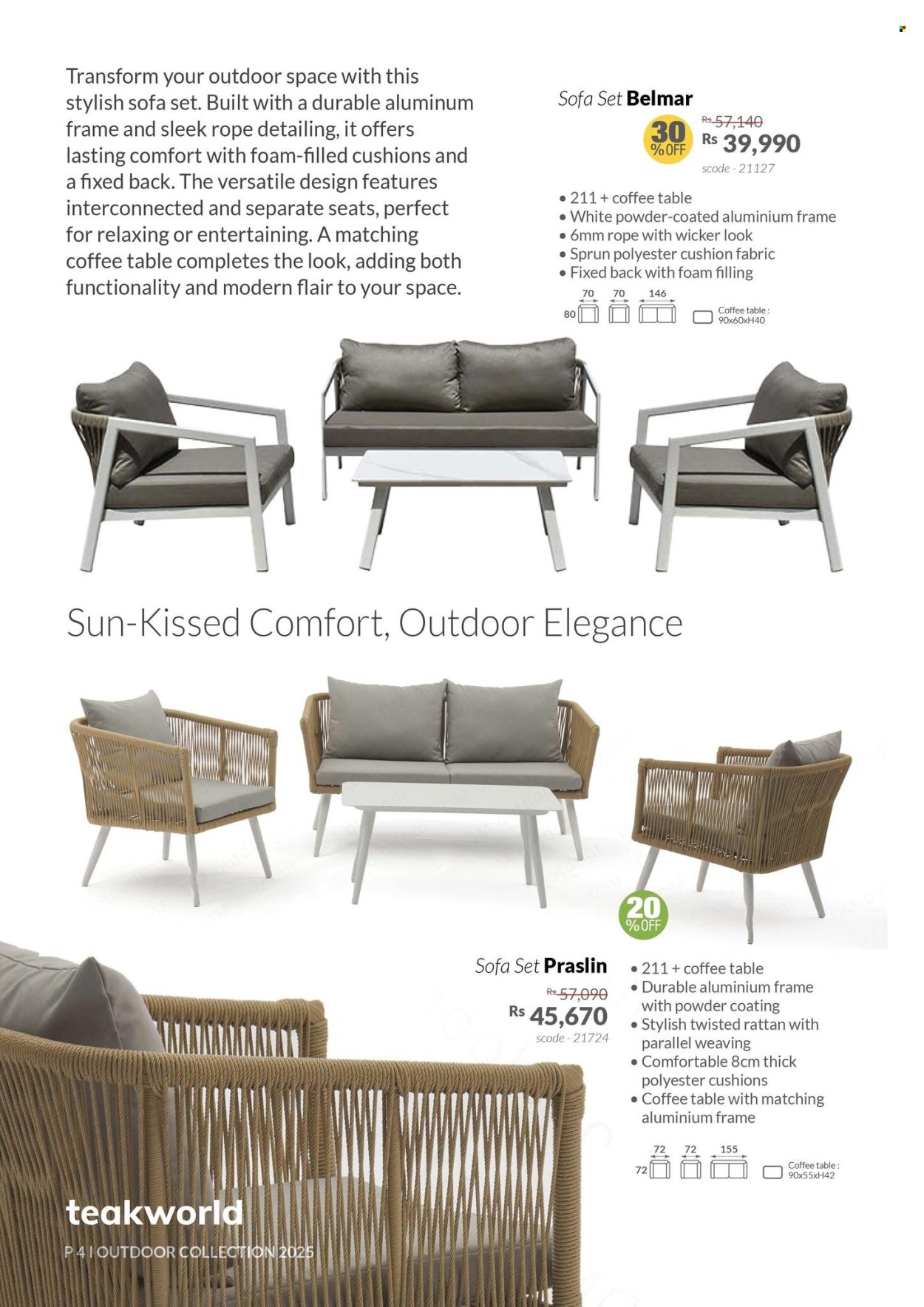 Catalogue Teak World. Page 1