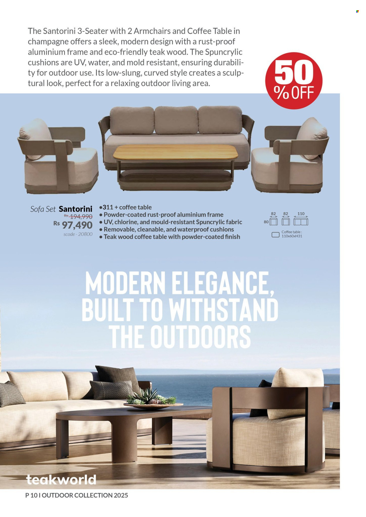 Catalogue Teak World. Page 1