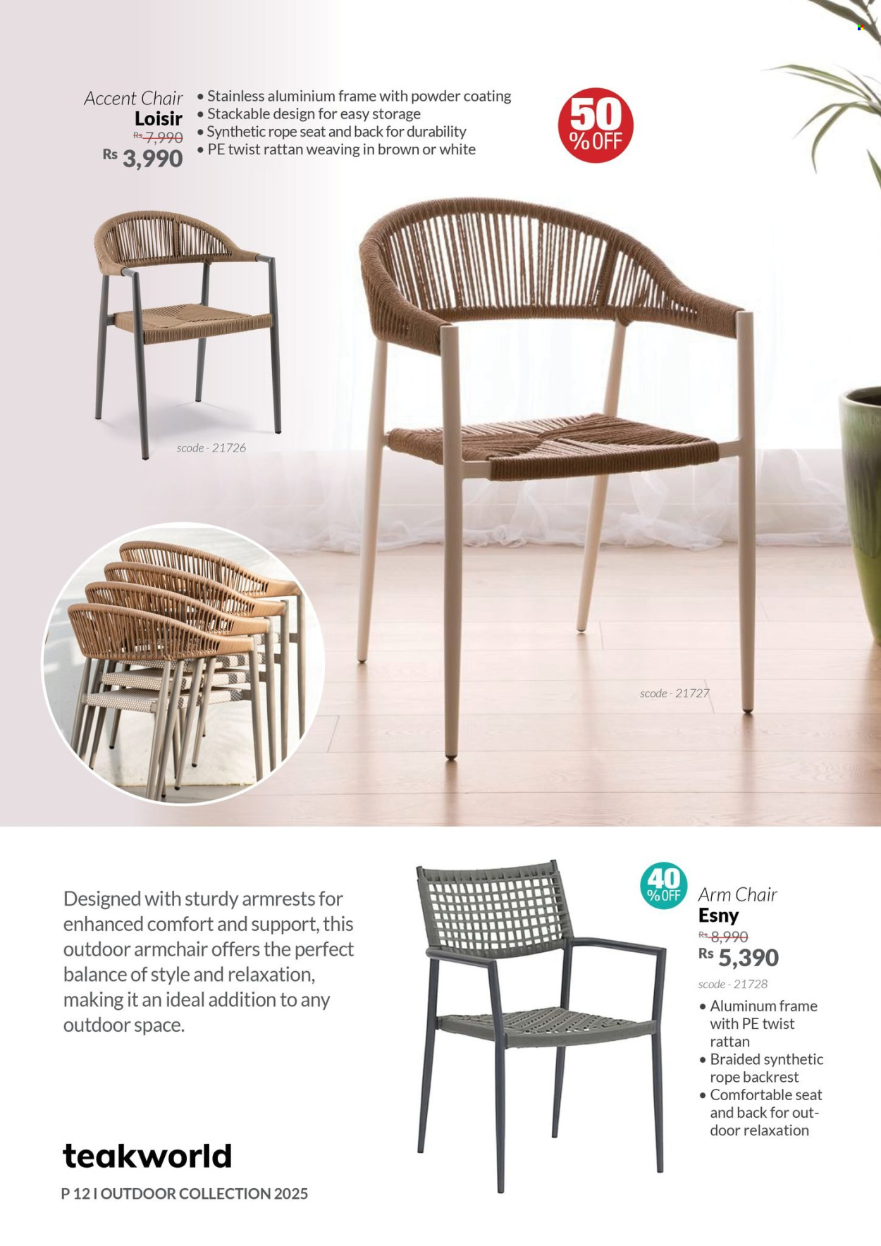 Catalogue Teak World. Page 1