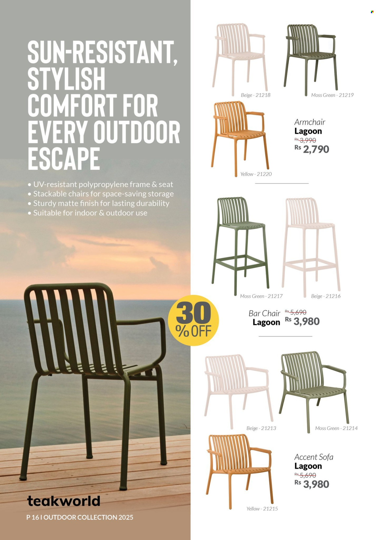 Catalogue Teak World. Page 1