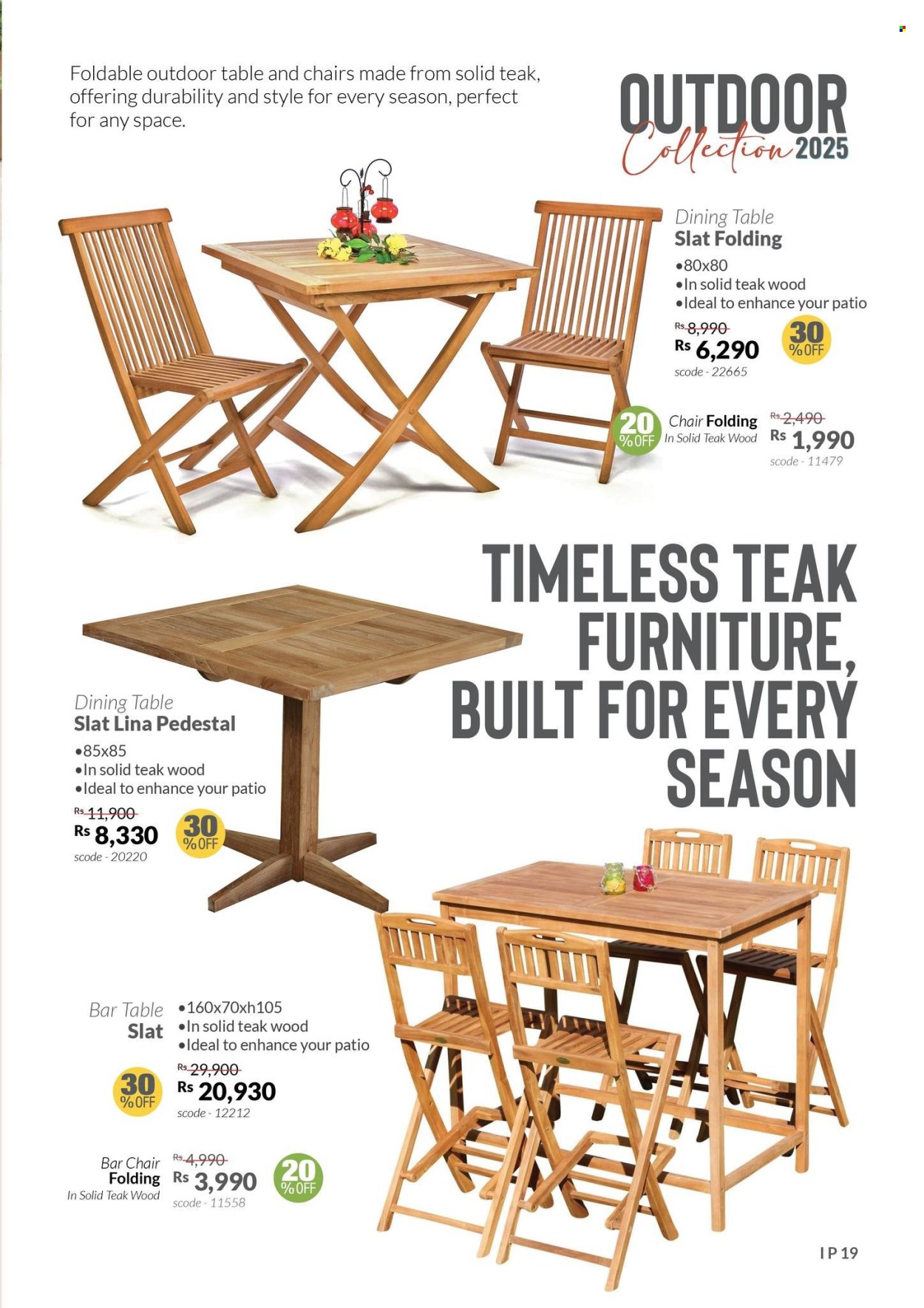 Catalogue Teak World. Page 1