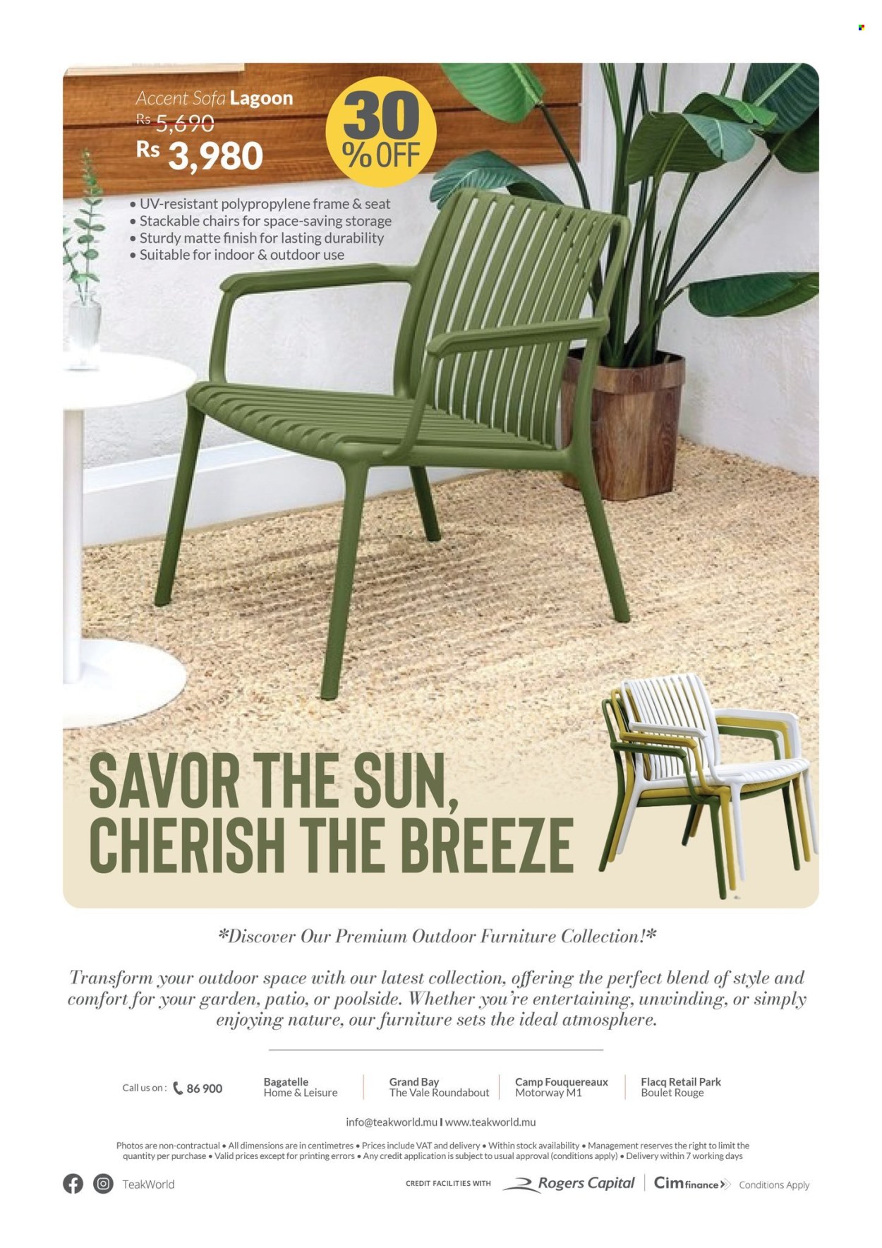 Catalogue Teak World. Page 1