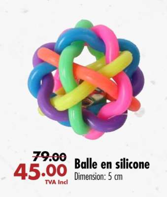 Balle en silicone