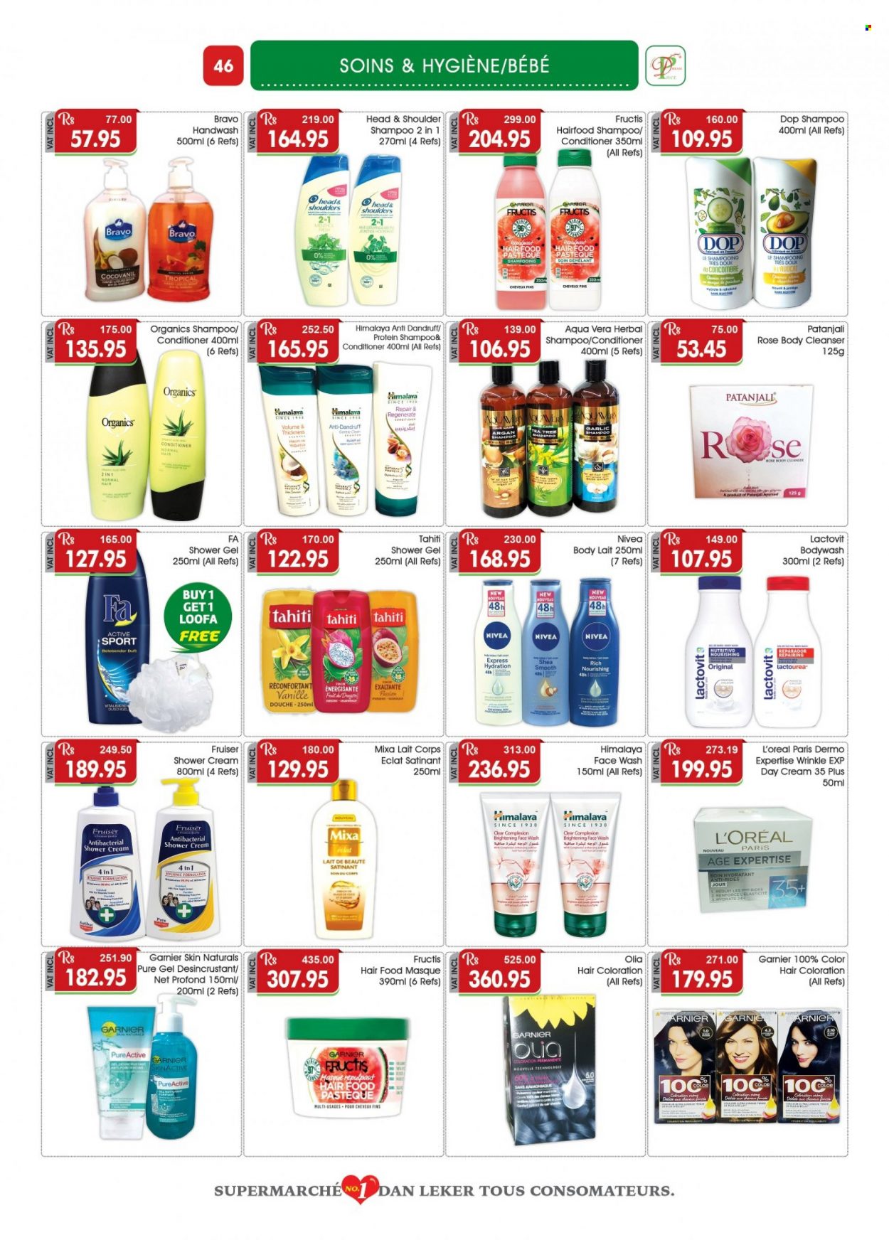 thumbnail - <magasin> - <du DD/MM/YYYY au DD/MM/YYYY> - Produits soldés - ,<products from flyers>. Page 46.