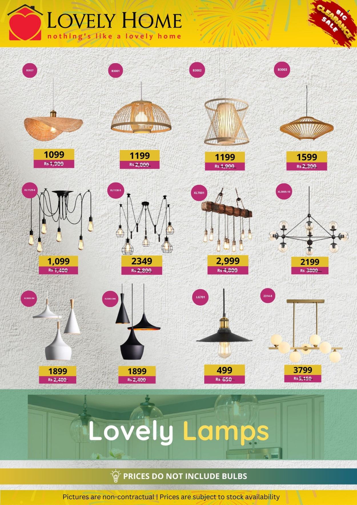Catalogue Lovely Home. Page 1