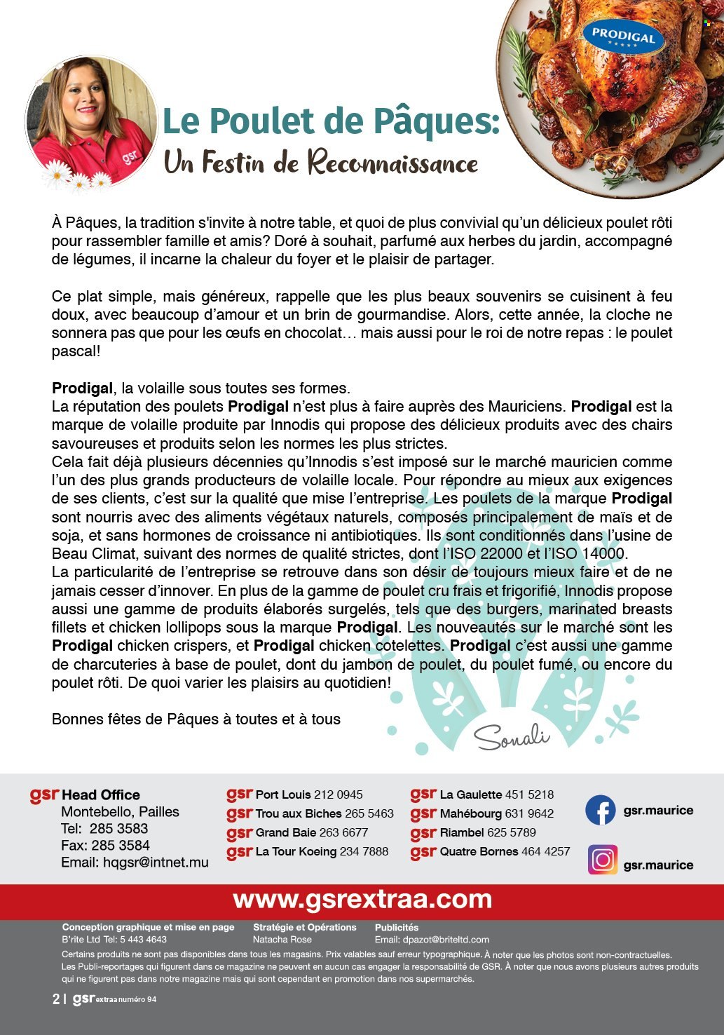 Catalogue GSR - 18/04/2025 - 18/05/2025. Page 1
