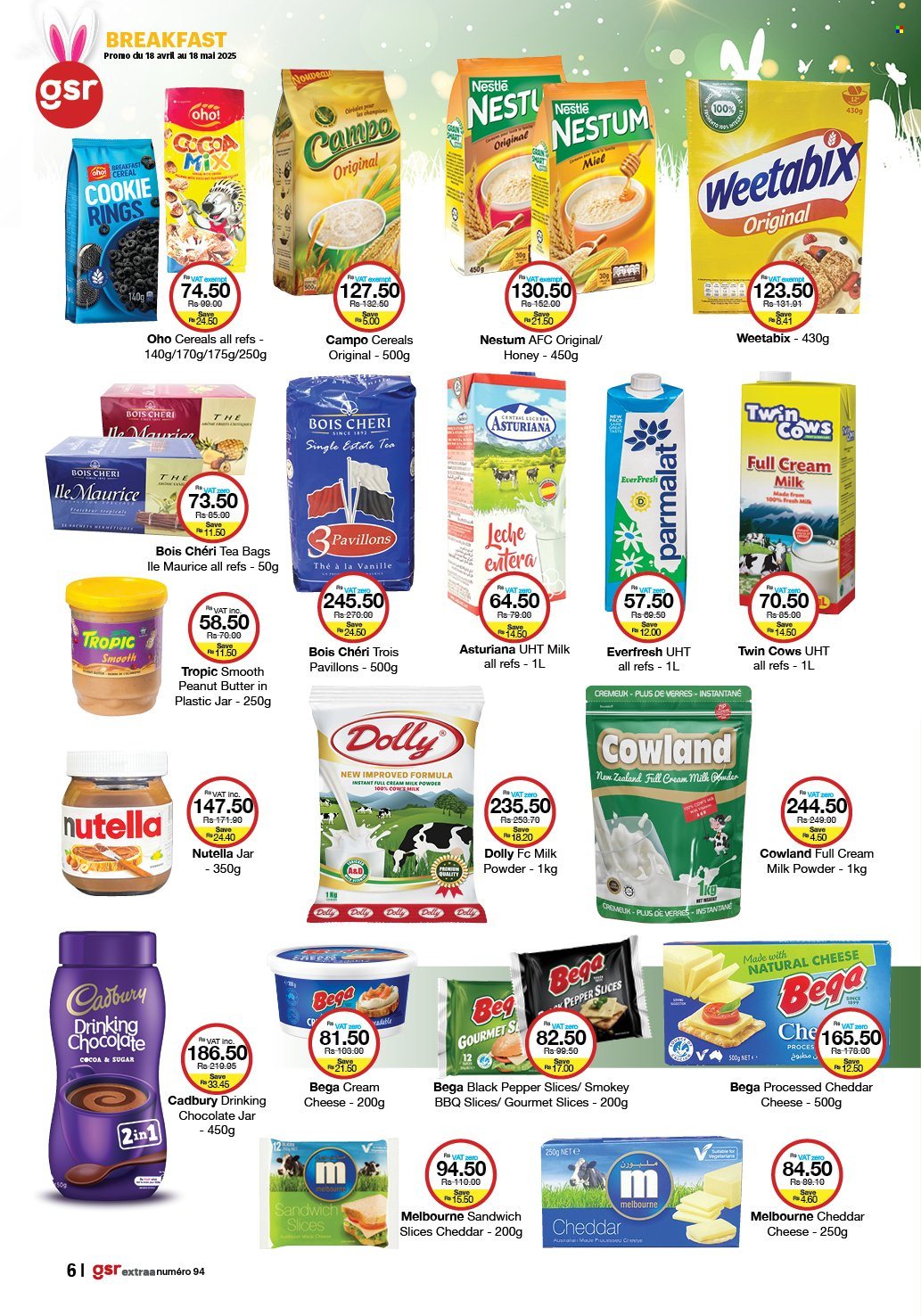 Catalogue GSR - 18/04/2025 - 18/05/2025. Page 1