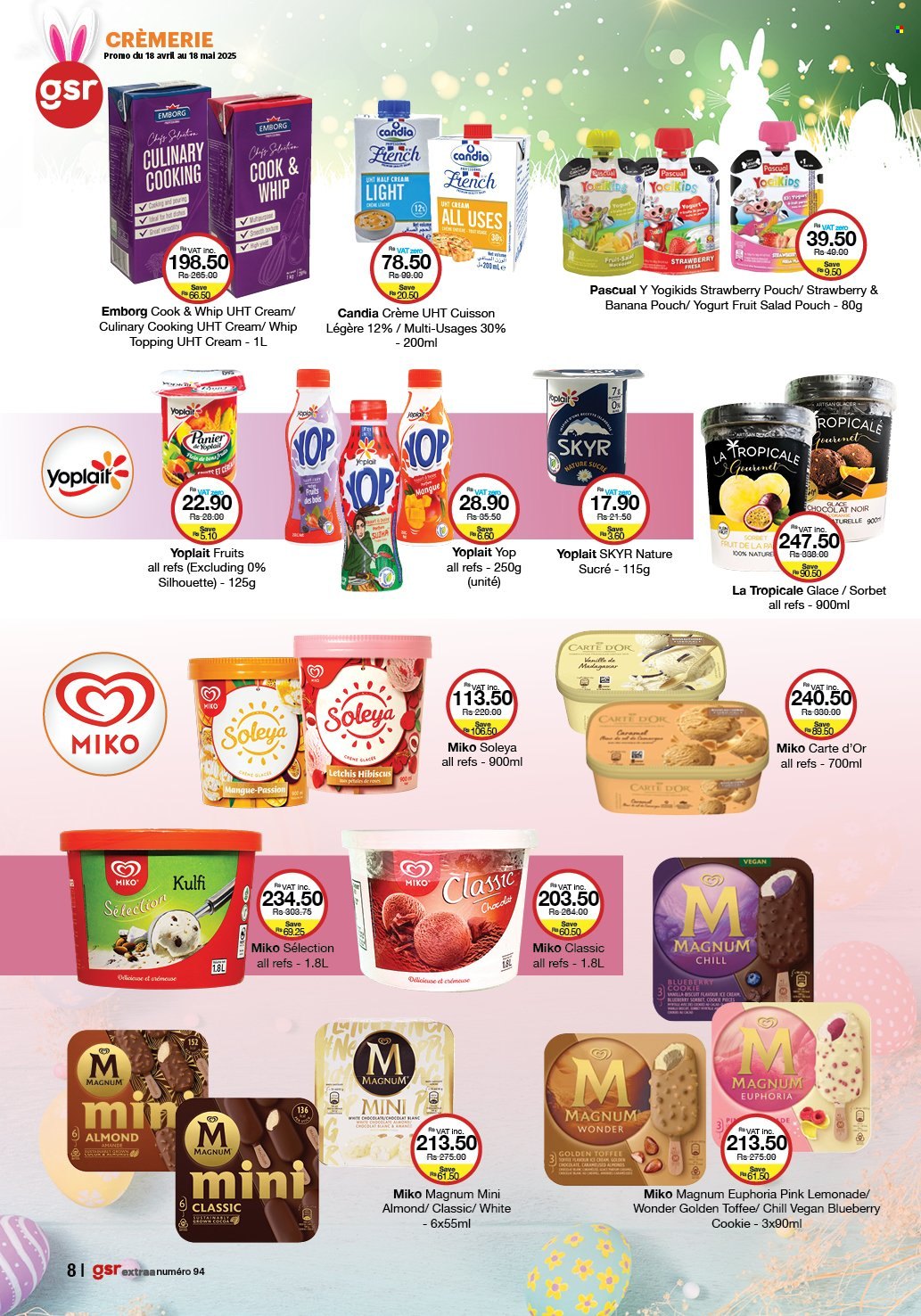 Catalogue GSR - 18/04/2025 - 18/05/2025. Page 1