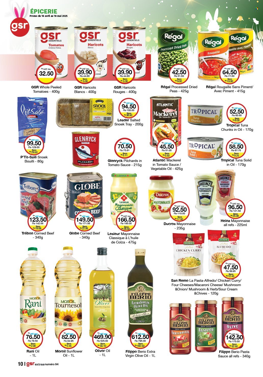 Catalogue GSR - 18/04/2025 - 18/05/2025. Page 1