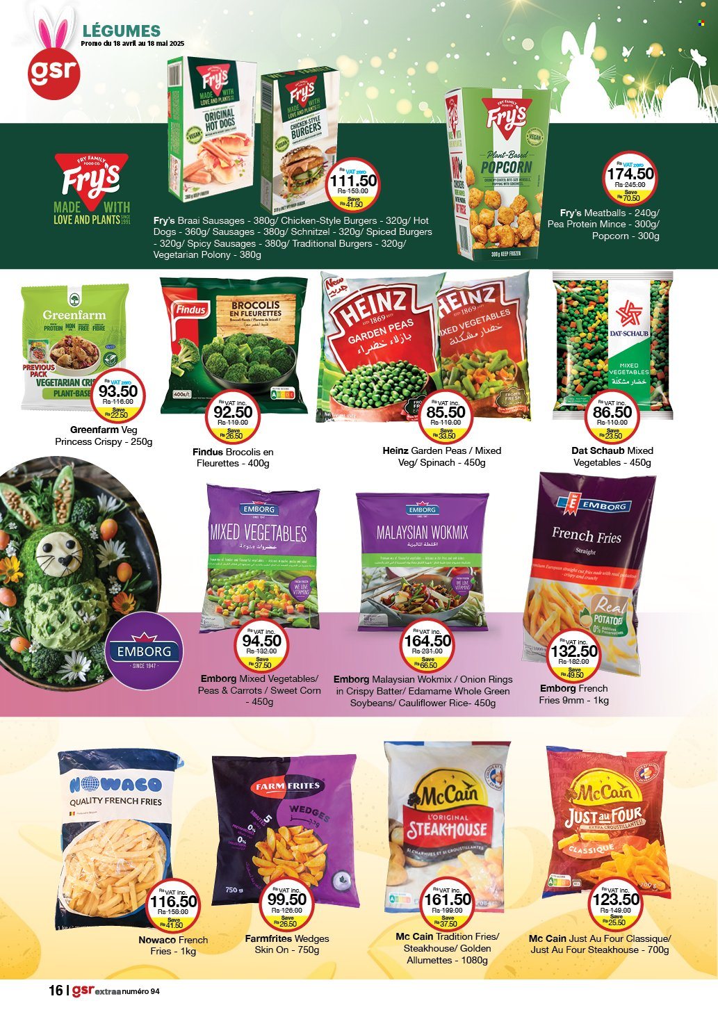 Catalogue GSR - 18/04/2025 - 18/05/2025. Page 1