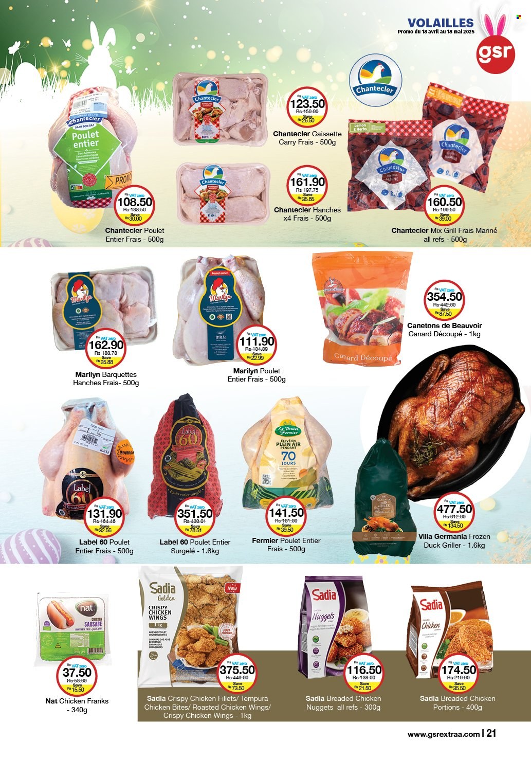 Catalogue GSR - 18/04/2025 - 18/05/2025. Page 1