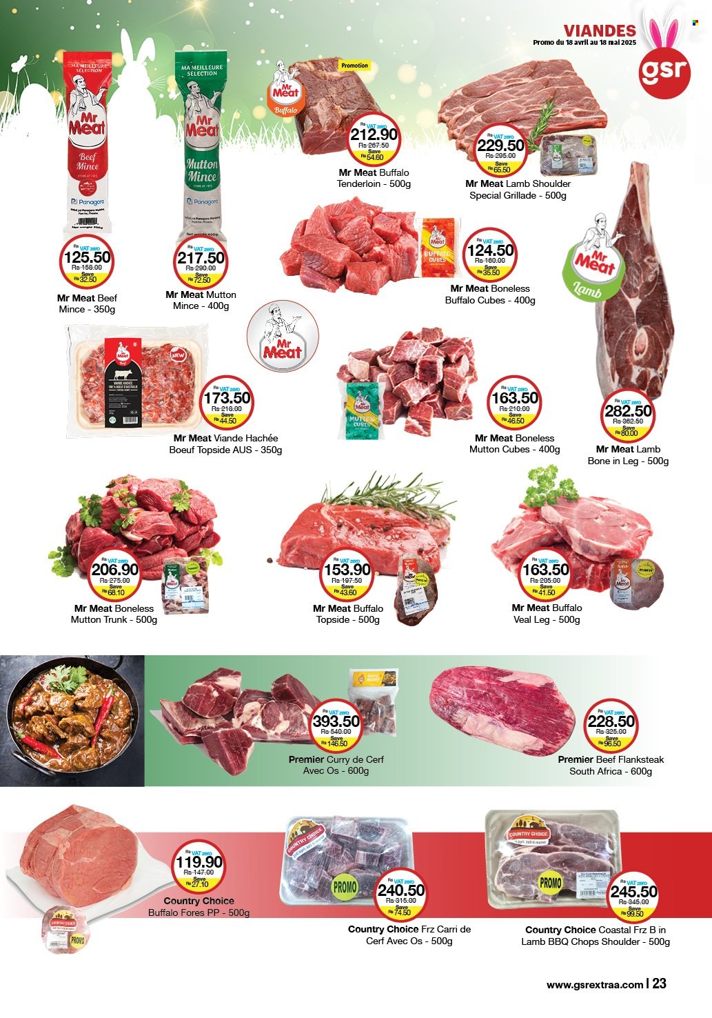 Catalogue GSR - 18/04/2025 - 18/05/2025. Page 1