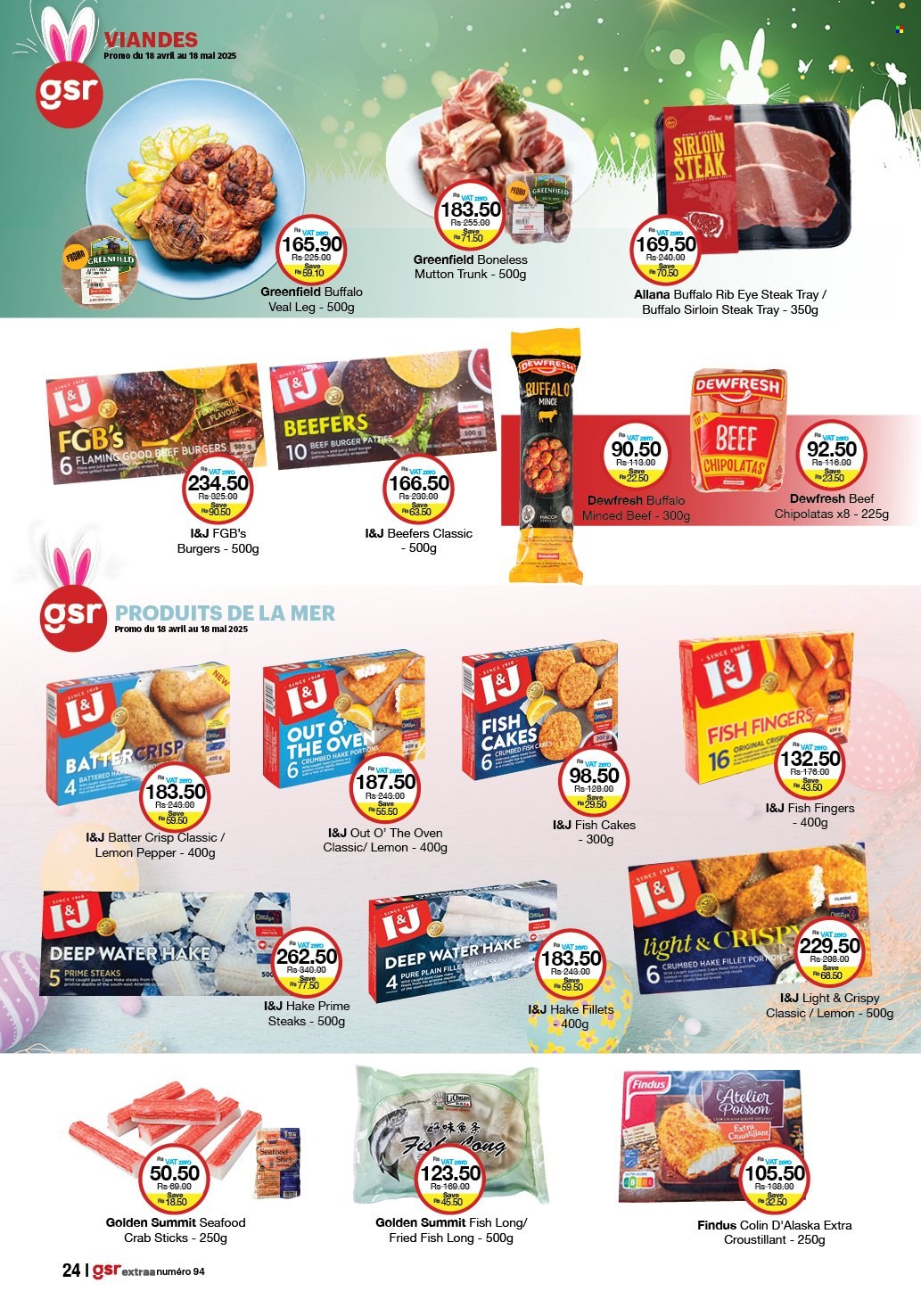 Catalogue GSR - 18/04/2025 - 18/05/2025. Page 1