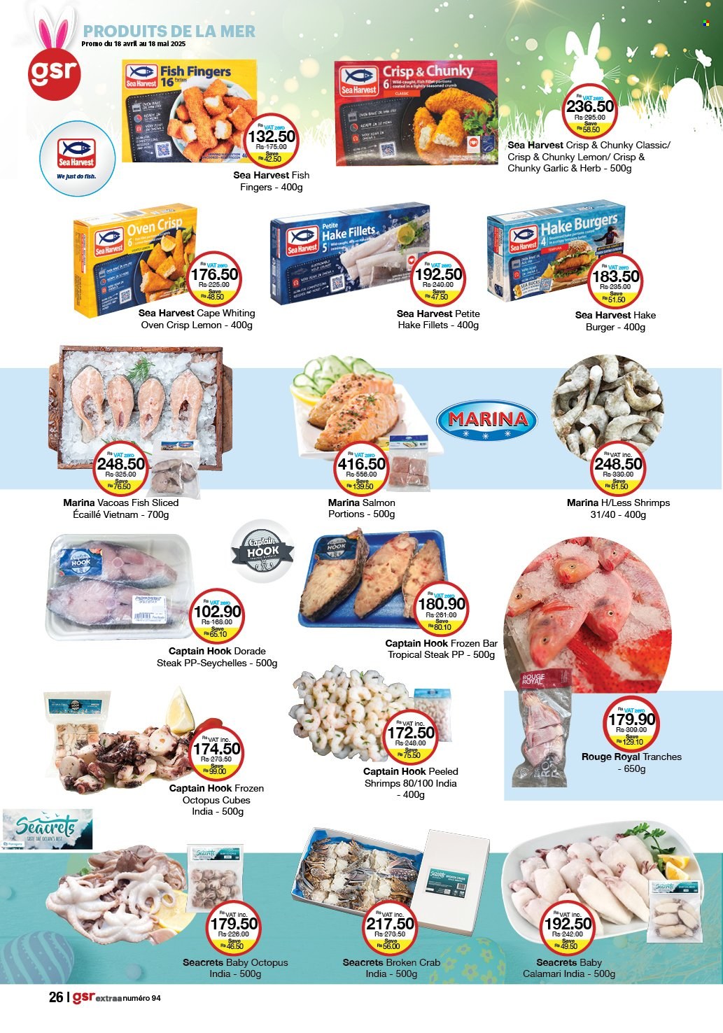 Catalogue GSR - 18/04/2025 - 18/05/2025. Page 1