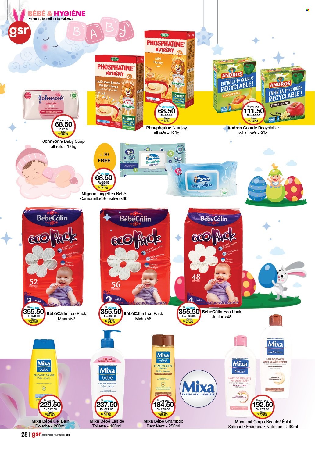 Catalogue GSR - 18/04/2025 - 18/05/2025. Page 1