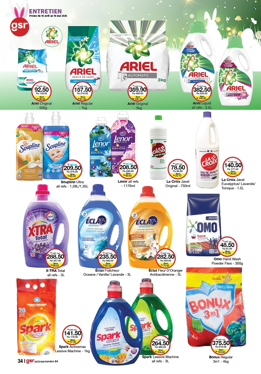 Catalogue GSR - 18/04/2025 - 18/05/2025. Page 1