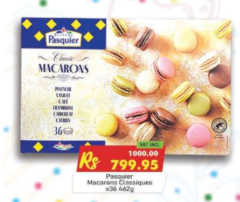 Pasquier Macarons Classiques