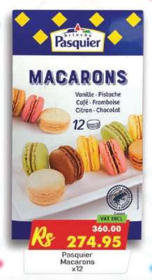 Pasquier Macarons x12