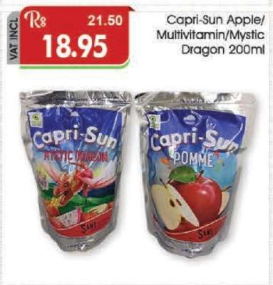 Capri-Sun Apple/Multivitamin/Mystic Dragon 200ml