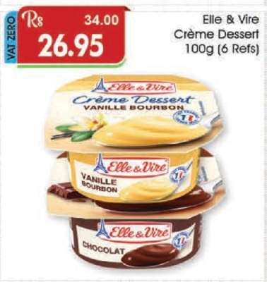 Elle & Vire Creme Dessert