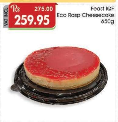 Feast IQF Eco Rasp Cheesecake