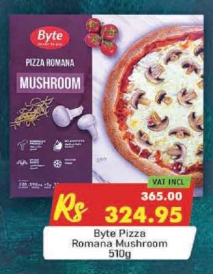 Byte Pizza Romana Mushroom