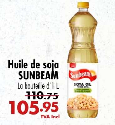Huile de soja SUNBEAM