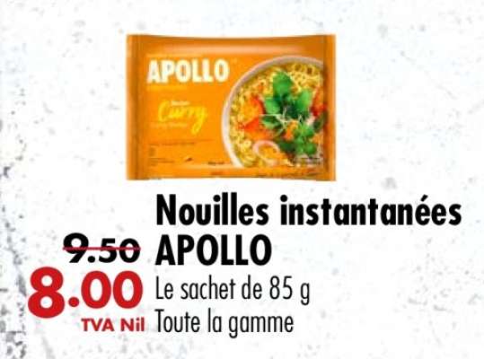 Nouilles instantanées APOLLO