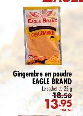 Gingembre en poudre EAGLE BRAND