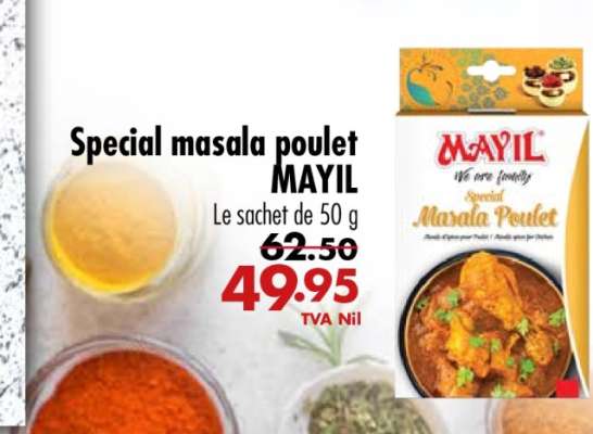 Special masala poulet MAYIL