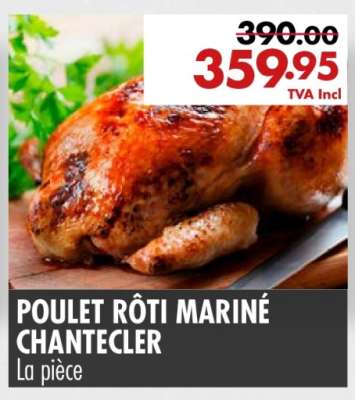 POULET RÔTI MARINÉ CHANTECLER