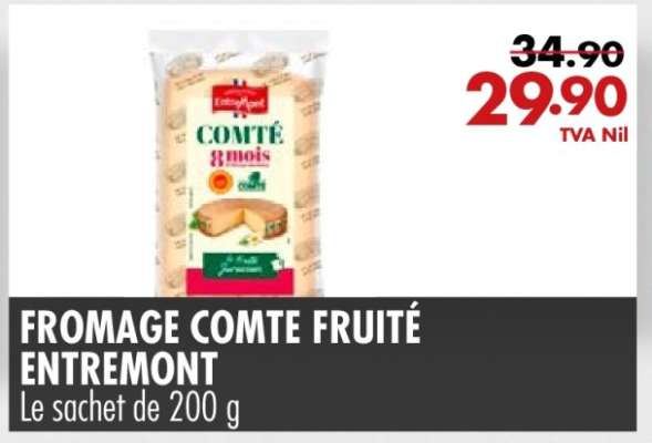 Fromage Comté Fruité ENTREMONT