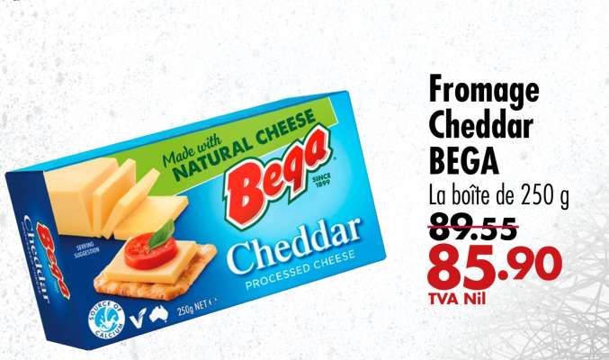 Fromage Cheddar BEGA