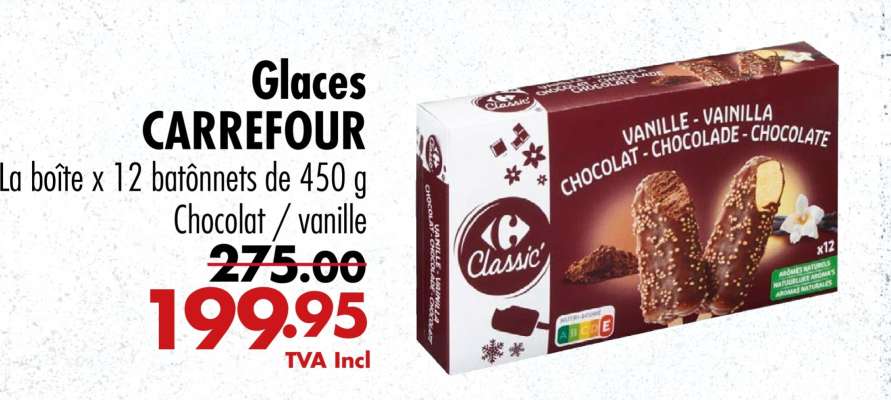 Glaces CARREFOUR