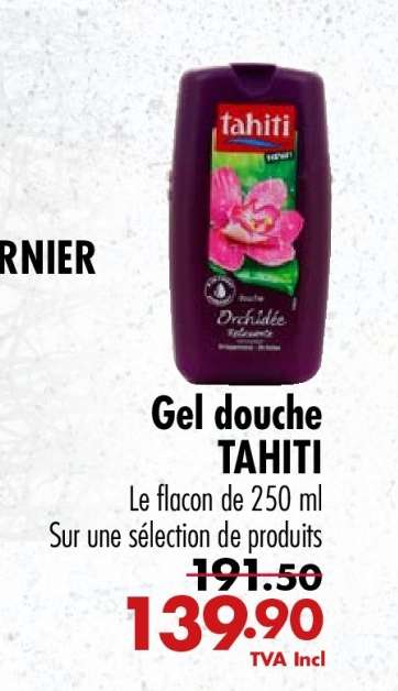 Gel douche TAHITI