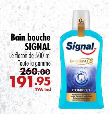 Bain bouche SIGNAL