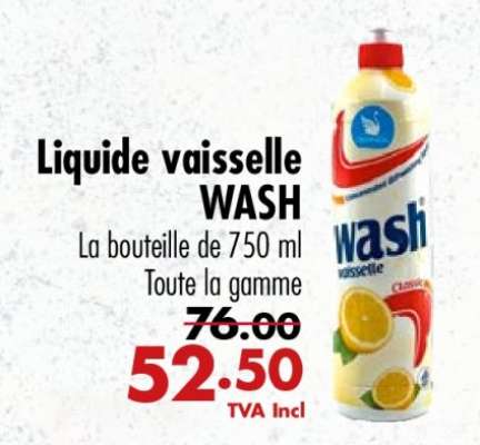 Liquide vaisselle WASH