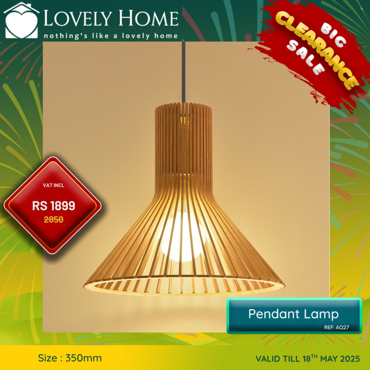 Catalogue Lovely Home - 28/04/2025 - 18/05/2025. Page 1