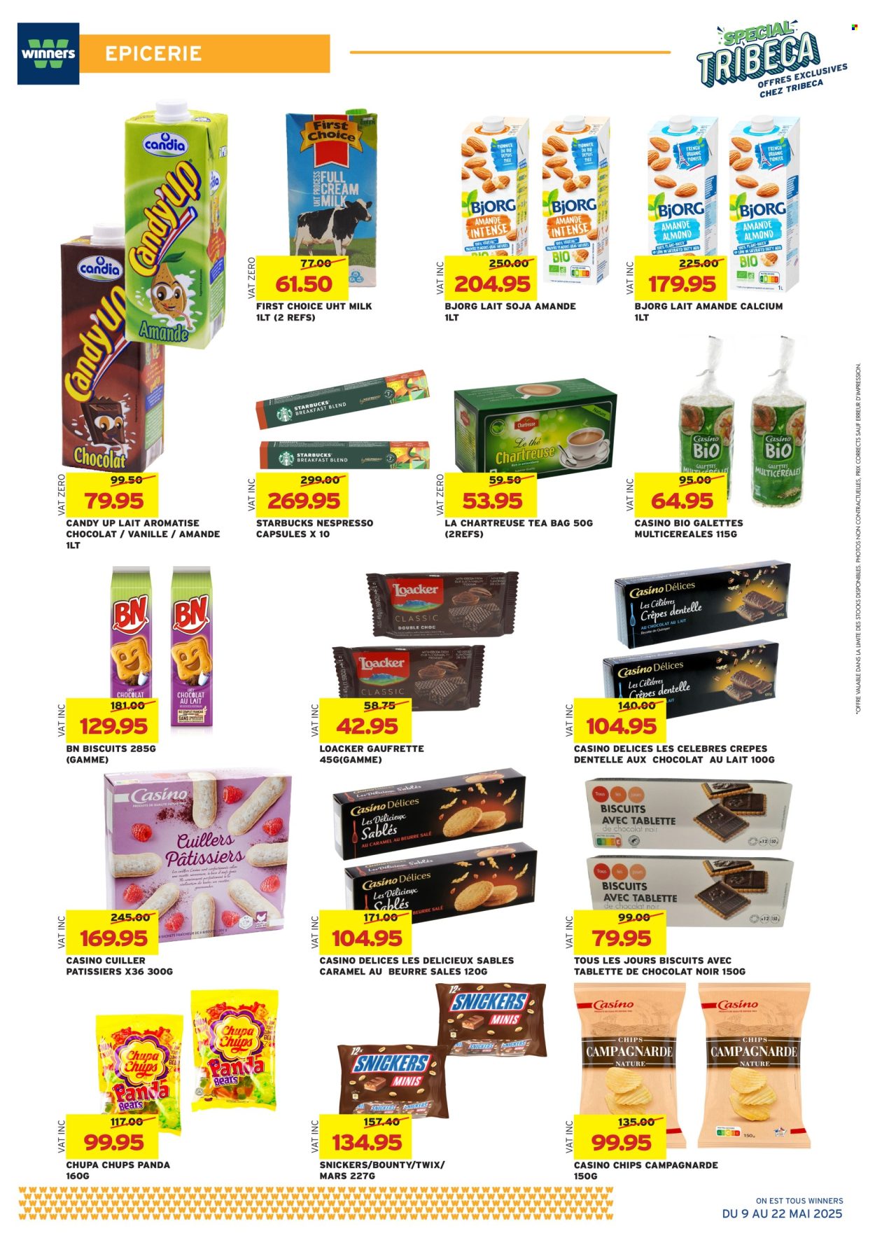 Catalogue Winners - 09/05/2025 - 22/05/2025. Page 1