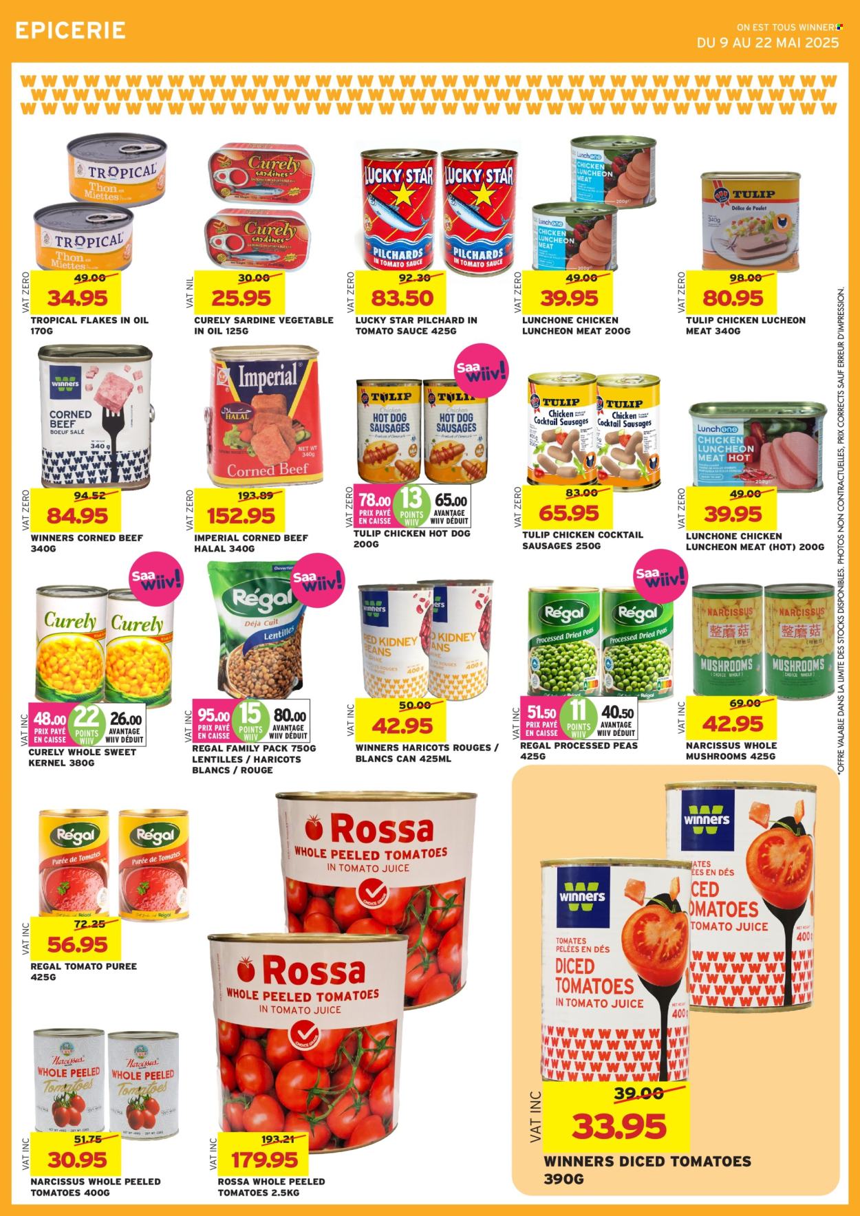 Catalogue Winners - 09/05/2025 - 22/05/2025. Page 1