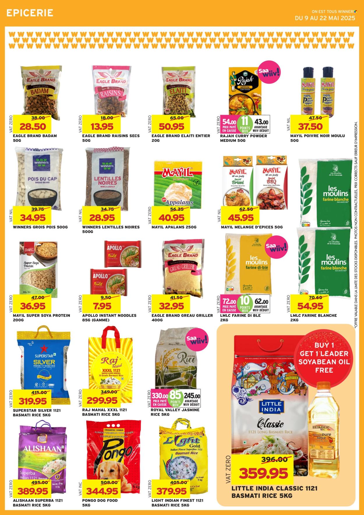 Catalogue Winners - 09/05/2025 - 22/05/2025. Page 1