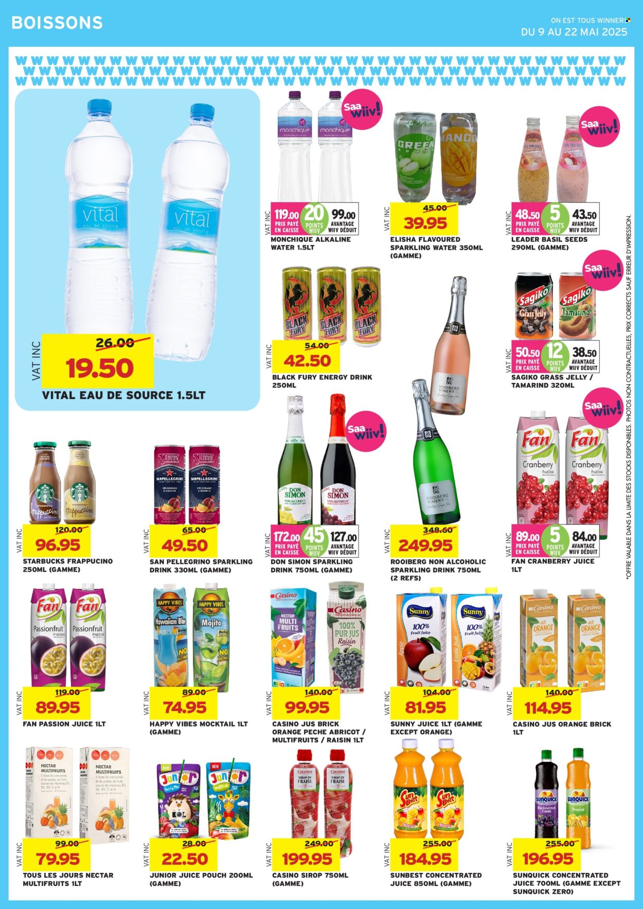 Catalogue Winners - 09/05/2025 - 22/05/2025. Page 1