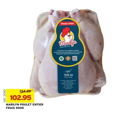 MARILYN POULET ENTIER