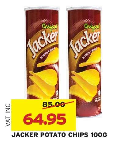 JACKER POTATO CHIPS 100G